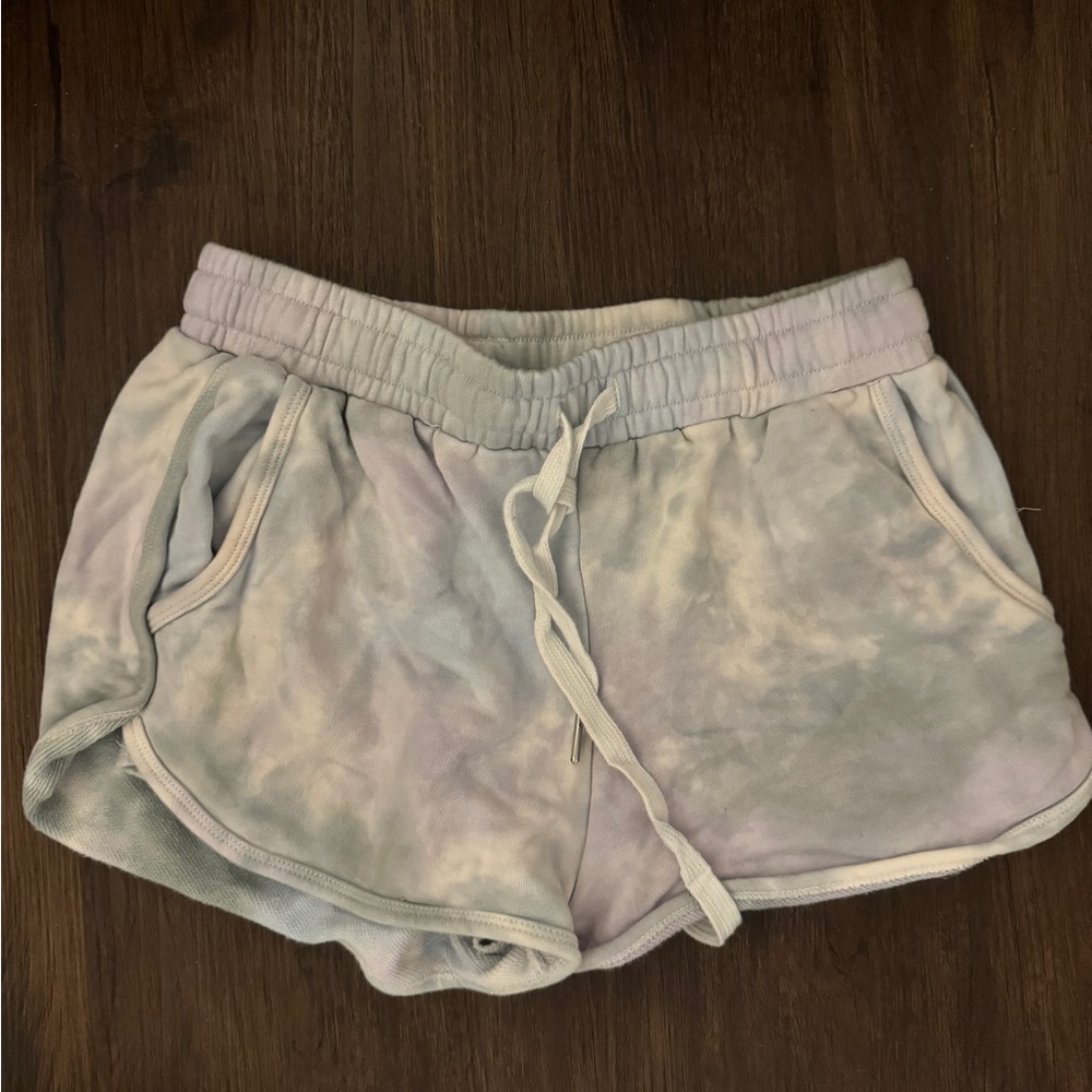 Tie dye shorts
